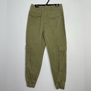MORRISDAY the label cargo pockets khaki pants